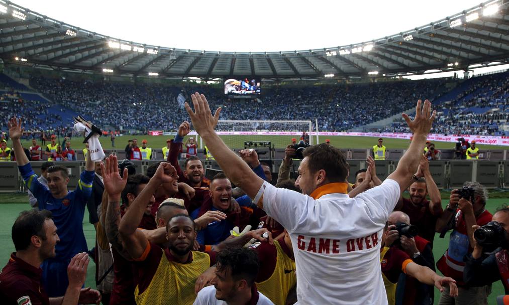 Game over: la Roma chiude seconda. Action Images
